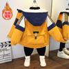 Chaqueta de Invierno de Algodón Polar para Niños Estilo Otoño e Invierno 2025, Abrigo Grueso Nuevo y Elegante para Bebés y Niños Pequeños