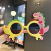 Óculos de Sol Polarizados Bebê Dinossauro, Super Fofos, Óculos para Foto no Zoológico, Viseiras Solares de Silicone para Crianças, Óculos Fofos