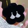 Pendientes de Botón de Flor Delicados y Versátiles de Plata S925 para Mujer, Pendientes de Perla de Lujo de Gama Alta, Accesorios para Orejas de Moda y Elegantes