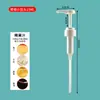 Botella de Jarabe Comercial para Tienda de Té con Leche, Dispensador Manual de Jugo de Frutas, Bomba Dosificadora de Presión con Cabezal de Vidrio