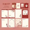 Señor. Serie Luna de Papel y Rosa de Ensueño Tapa Dura Romántico Retro Sanador Estilo Artístico Scrapbooking Diario