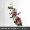 3 Cabeças Peônia Europeia Flor Artificial Flor de Seda Flor Seca Decoração Flor Falsa Casamento Casamento Fábrica Atacado Peônia Ocidental