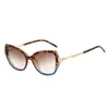 Gafas de Sol de Moda Estilo Europeo y Americano Personalizadas Ojo de Gato Versátiles Sensación de Alta Gama Pedrería Tendencia Elegantes para Mujer