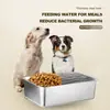 Fábrica de Origen Caja de Arena para Gatos de Acero Inoxidable Tamaño Grande Amazon Anti-Olor Inodoro para Gatos Venta al por Mayor Personalización Admite Etiqueta Privada