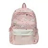 Mochila escolar para estudiantes de secundaria y preparatoria, ligera para el uso diario, mochila versátil, estilo de dibujos animados ins, mochila ligera de viaje para estudiantes universitarios