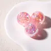 Nuevas Cuentas Sueltas de Resina Ecológica, Accesorios Cuadrados de Pedrería, Collar Hecho a Mano para DIY, Estilo Personalizado, Bolas de Vidrio de Colores
