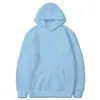 Aliexpress Sudadera de Moda para Hombre Fabricante Venta al por Mayor Sudadera de Terciopelo de Poliéster Sudadera Deportiva Casual 220g