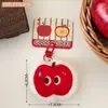 Bolsa de Armazenamento de Fone de Ouvido Cabeça de Boneca Maçã Criativa Tengyi Porta-Moedas Decorativo Feminino Brinquedo Pingente de Boneca Fofo