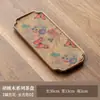 Bandeja de Nogal Estilo Múltiple Soporte para Macetas de Madera Maciza Simple Bandeja de Té de Hotel Soporte para Macetas de Una Sola Capa Mesa Rectangular para Burbujas Secas del Hogar