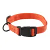Coleira de Nylon para Pet, Coleira de Cão Twill Resistente ao Desgaste, Coleira Ajustável para Gato e Cachorro, Multicolorida, Suprimento para Pet Shop