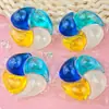 Bolas de Lavanderia Fan Xiaochun de Quatro Compartimentos com Fragrância Duradoura e Limpeza Profunda 15g Bolas de Lavanderia Quatro em Um Atacado de Fábrica