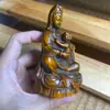 Caixa Antiga de Buxo Esculpida do Bodhisattva da Criança, Mobiliário para Sala de Estar, Artesanato, Coleção de Presentes