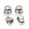Acero Inoxidable 304 Din1587 M3-M30 Tuerca Ciega Tuerca Domo Tuerca Ciega de Acero Inoxidable