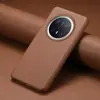 Adequado para Capa de Celular Huawei Mate70Pro Couro Liso Couro Granulado Nova13 Couro Pura80Ultra Capa Protetora