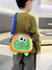 Nova Mochila Escolar de Desenho Animado para Jardim de Infância Mochila Infantil Fofa Dinossauro Coelho Mochila com Proteção para a Coluna para Meninos e Meninas que Vão para a Escola