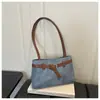 Comercio Exterior Transfronterizo Gran Capacidad Retro 2026 Bolso de Mano Nuevo de Cuero Texturizado de Color Sólido para Viajes Diarios Bolso Tote de Hombro