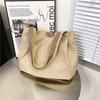 Bolso de lona de gran capacidad, bolso de hombro ligero, de nailon, de moda, de comercio exterior, estilo coreano, estilo informal, bolso de mujer