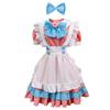 Doce e Super Fofo Traje de Empregada Rosa Estilo Japonês Diário Fofo Lolita Roupas Femininas Traje Lolita Vestido Mordomo