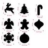 Fábrica de Comércio Exterior Natal DIY Papel Raspadinha Formato Especial Raspadinha Marcador de Página Raspadinha Manual Decoração Raspadinha Infantil Atacado