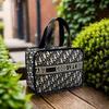 Bolsa de Maquiagem Grande Simples Pied-de-Poule 2025, Bolsa de Viagem Estilo Acampamento ao Ar Livre, Bolsa de Higiene Pessoal, Bolsa de Maquiagem de Grande Capacidade para Viagem de Negócios