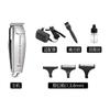 Kemei KM-2812 Cuerpo de Metal Imitación Cabezal de Corte de Acero al Carbono No se Pega Recargable Profesional Reducción de Ruido Tijeras de Peluquería Kemei