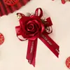 Nuevo ramillete de boda chino para novio y novia, padrino y dama de honor, ramillete de boda, juego completo de suministros para boda