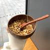 Coreia do Sul Ins Fofo Natural Casca de Coco Tigela Pequena Tigela de Sobremesa para Iogurte Doméstica Cellas Salah Tigela