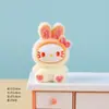 Enfeites de Coelho em Resina com Gradiente Aveludado, Gadgets Criativos Fofos e Adoráveis, Itens Decorativos, Acessórios DIY Feitos à Mão