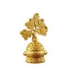 Árbol del Dinero Chapado en Oro para Atraer Riqueza, Árbol de la Fortuna para Sala de Estar, Decoración de Oficina, Regalo de Inauguración de Tienda, Manualidad Decorativa