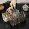 Cubo de Escritorio para Estudiantes para Almacenamiento de Brochas de Maquillaje, Lápices Labiales, Lápices para Cejas, Organizador, Soporte para Bolígrafos, Acrílico, Cubo de Escritorio para Papelería de Oficina, Alto Valor Estético