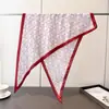 Novo lenço triangular com estampa pied-de-poule, xale protetor solar de seda sintética estampado, faixa para a cintura, lenço de pescoço, lenço de seda feminino, lenço de pescoço, lenço de cabeça, lenço
