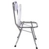 Silla de inodoro de acero inoxidable silla de inodoro para mujeres embarazadas silla de inodoro plegable para pacientes discapacitados silla de inodoro para ancianos