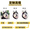 Almohadas Personalizadas con Logo de Empresa, Cojines para Cabecera de Cama Sofá, Cojines para Asiento de Ventana Mascotas con Foto DIY, Extraíbles y Lavables