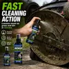 KineShineX Limpiador para Cortacésped Disuelve Barro de Hierba y Grasa Spray Removedor de Manchas para Máquinas de Jardín de Exterior