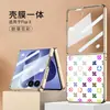 Fábrica Gkk Transfronteriza Modelo Nuevo Adecuado para Funda de Teléfono Samsung Z Flip8 Plegable Patrón Pintado Versión de Cristal Zflip8