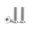 Tornillo de Cabeza Avellanada con Ranura de Flor de Ciruelo de Acero Inoxidable 304 de Cabeza Plana Gb2673 M3M4M5M Tornillo para Madera de Cola Plana No Estándar