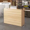 Mostrador de bar, mostrador de caja registradora, mostrador simple y elegante para tienda de ropa, pequeño salón de belleza, salón de peluquería, mostrador de recepción para boutique de ropa para mujer