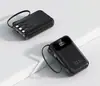 Carregador Portátil 20000mAh Transfronteiriço Carregamento Super Rápido com Cabo Grande Capacidade Power Bank Móvel Presente Impressão de Logo