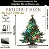 Decoraciones Navideñas de Ángel Acrílico Adornos Colgantes Atrapasoles Cruz Pintada Dispositivo de Luz Transfronterizo Comercio Exterior