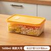 Geladeira de cozinha caixa de armazenamento de manutenção de alimentos selado preparação de alimentos transparente caixa de manutenção de alimentos compartimento de qualidade alimentar freezer de plástico