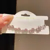 Pulseira Redonda Irregular de Zircônia Super Brilhante Pulseira de Toque de Luxo Leve de Alta Qualidade Estilo Coreano Estética Fria Personalidade Versátil Acessório de Mão para Mulheres