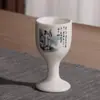 Olla Pequeña de Cerámica Estilo Antiguo para Vino de 0.1 kg, Vino Blanco Amarillo, Botella de Sake, Juego de Vino Chino, Divisor de Vino, Taza Pequeña de Vino
