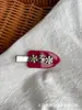 Estilo Ins Flor de Metal Fofa Grampo de Cabelo Invisível Franja Feminina Clipe Lateral Acessórios de Cabelo Grampo de Cabelo Design Nicho Clipe de Bico de Pato