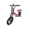 Bicicleta eléctrica para niñas de 16 pulgadas con asiento doble exportada a Europa y América, coche eléctrico al por mayor, Puerto, coche eléctrico japonés