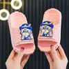 Sandalias de Nuevo Estilo para Verano Ladrillos de Construcción Lindos Dibujos Animados Niños Niñas Ropa para Exteriores Resistentes al Desgaste Transpirables Zapatillas Antideslizantes para el Hogar