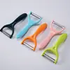 Pelador de Patatas Grueso de Acero Inoxidable Multifuncional para el Hogar, Cuchillo para Pelar Pieles, Herramienta, Cuchillo para Pelar Frutas, Pelador Rápido de Frutas y Verduras