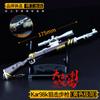 Procesando Playerunknown's Battlegrounds 98K-Amarillo Normcore Rifle de Francotirador 18cm Aleación Llavero