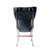 Silla Plegable Portátil para Exterior de Aleación de Aluminio, Silla Luna Elevada, Reclinable de Playa para Pesca, Silla de Director para Camping