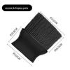 Escova de Limpeza de Saída de Ar Condicionado Específica para Carro Ferramenta de Limpeza de Carro Escova Fofa Escova para Remoção de Pó de Fenda do Console Central
