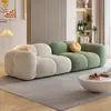 Sofá de tela tipo crema, de líneas rectas, de dos plazas, de tres plazas, apto para apartamentos pequeños, propiedades de alquiler y salas de estar, sofá modular